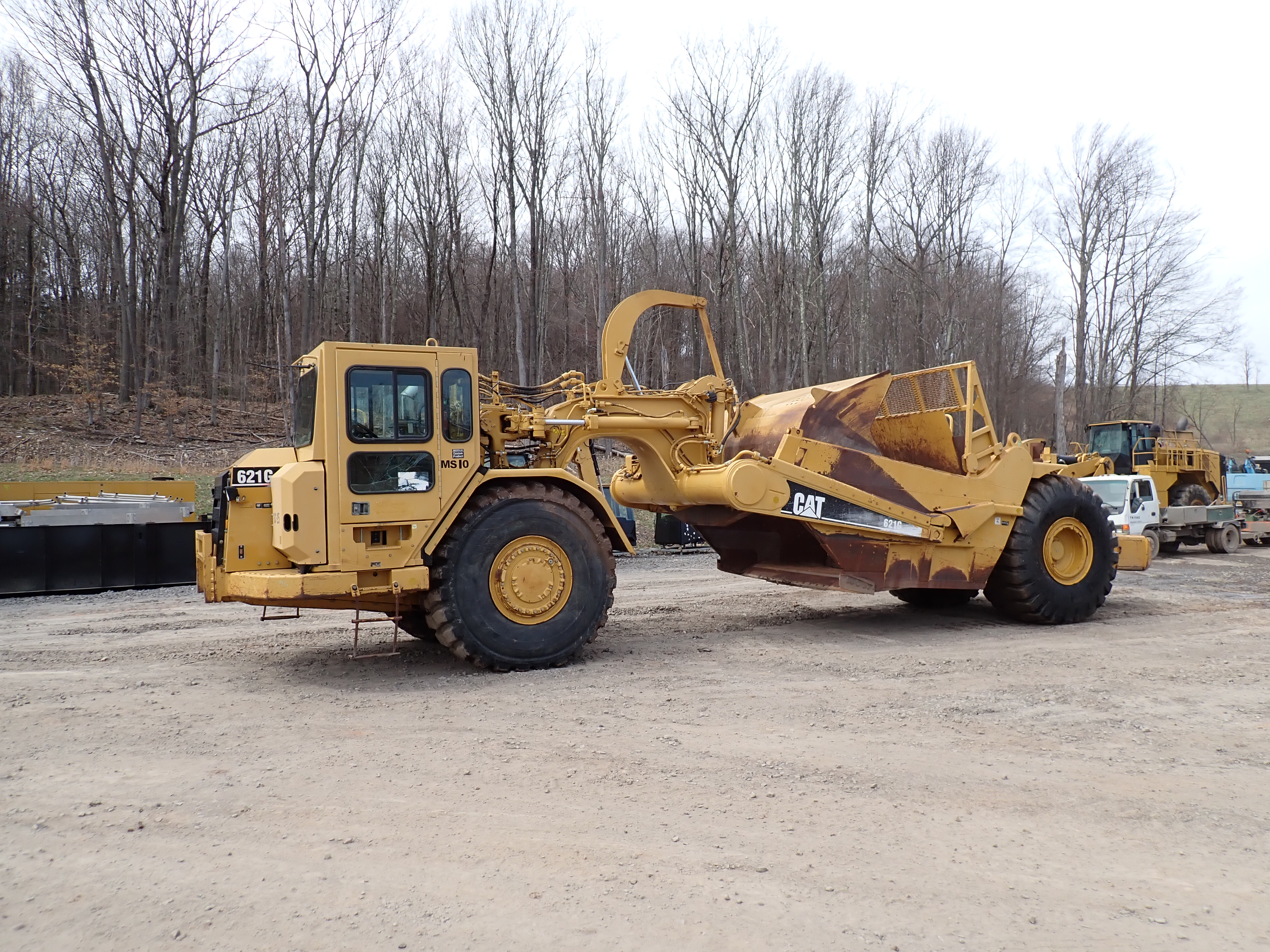 Used 2007 CAT 621G Motor Scraper