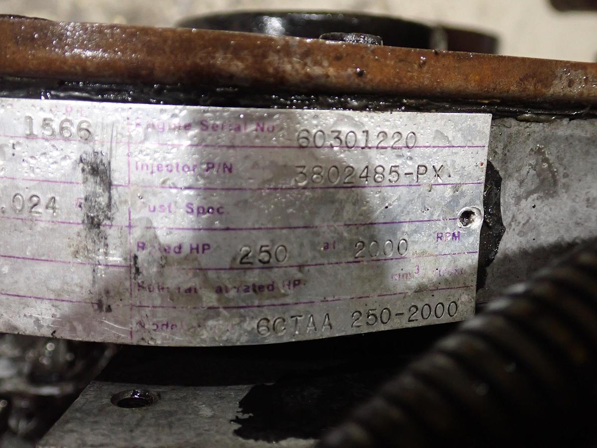 Used 2002 Cummins 6CTA 8.3 Diesel Truck Engine CPL 1566