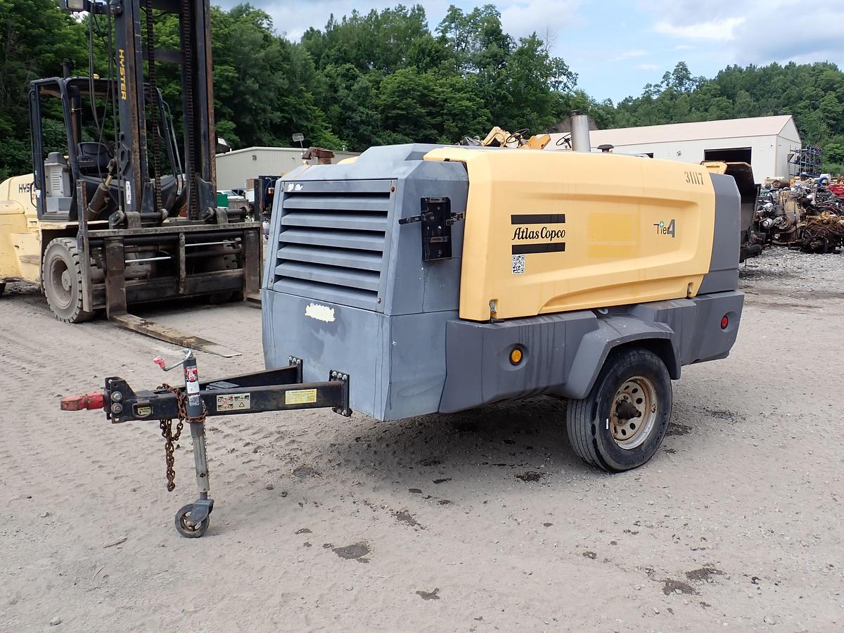 Used 2016 Atlas Copco XATS400 Air Compressor