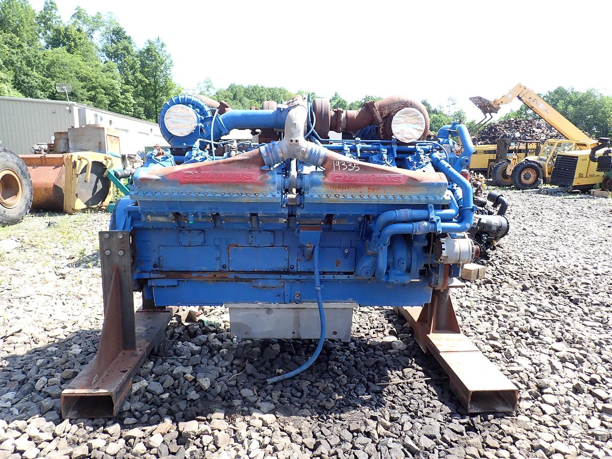 Used 2015 Cummins QSK50 Diesel Engine 2250 HP CPL 3300