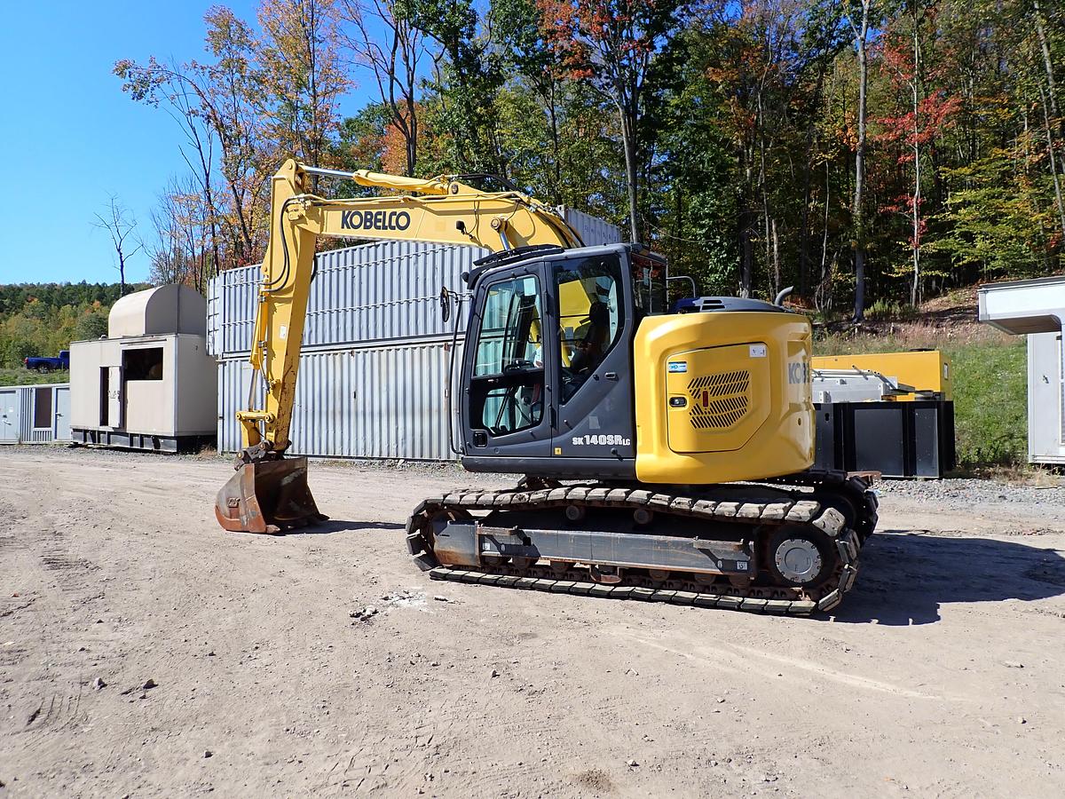 Used 2022 Kobelco SK140SRLC-7 Hydraulic Excavator SUPER CLEAN!