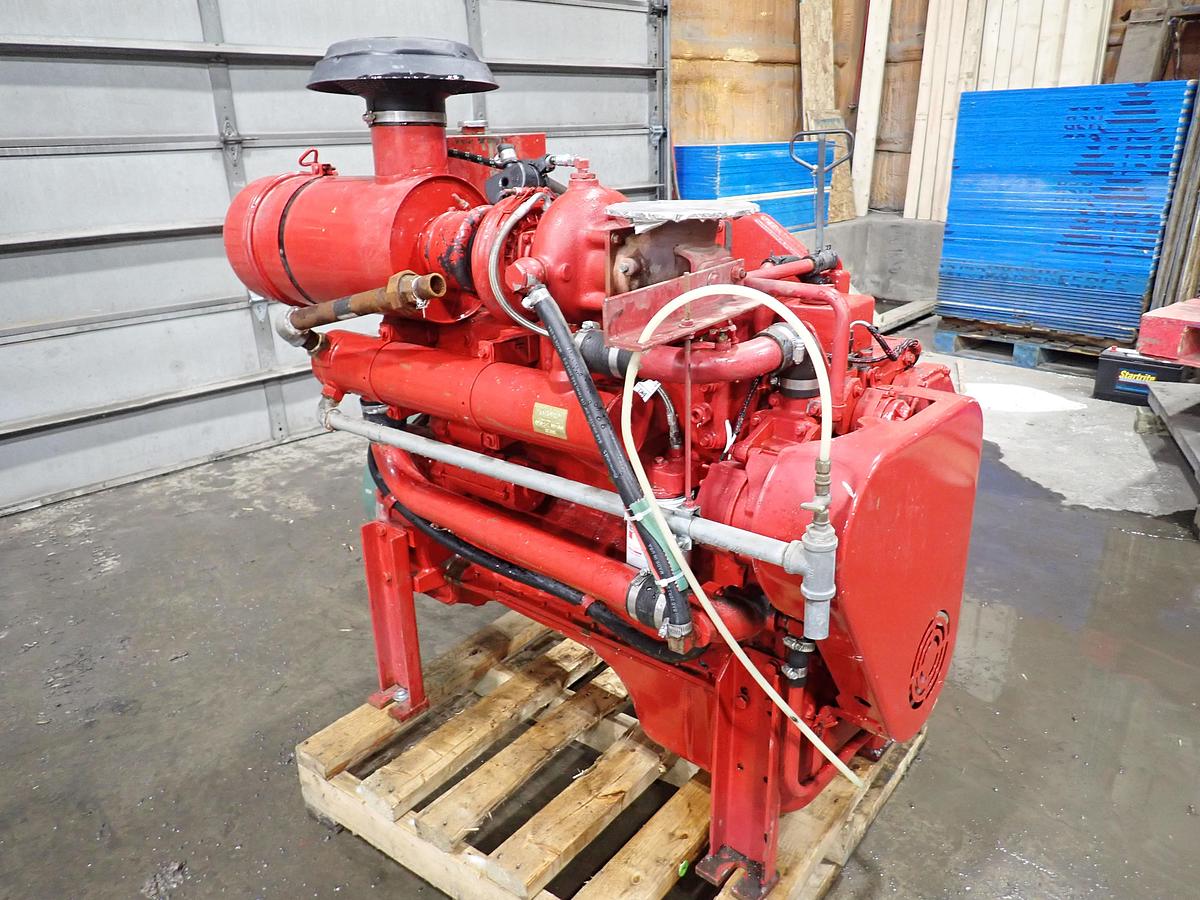Used 1989 Cummins 6BTA 5.9 Diesel Engine LOW HOUR FIRE PUMP CPL 1165