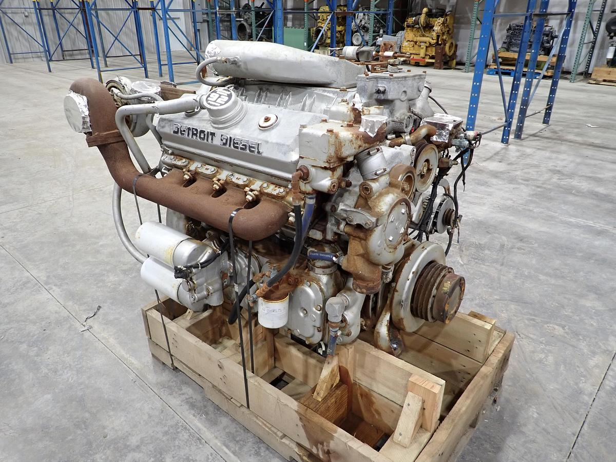 Used Detroit Diesel 8V92TA TWIN TURBO Engine 750 HP!