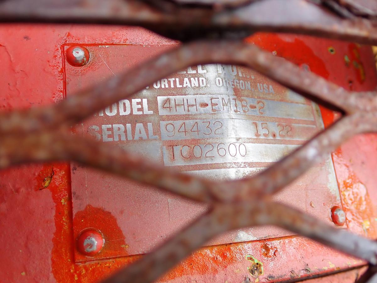 Used Cornell 4HH 6x4 High Pressure Water Pump CAT DIESEL