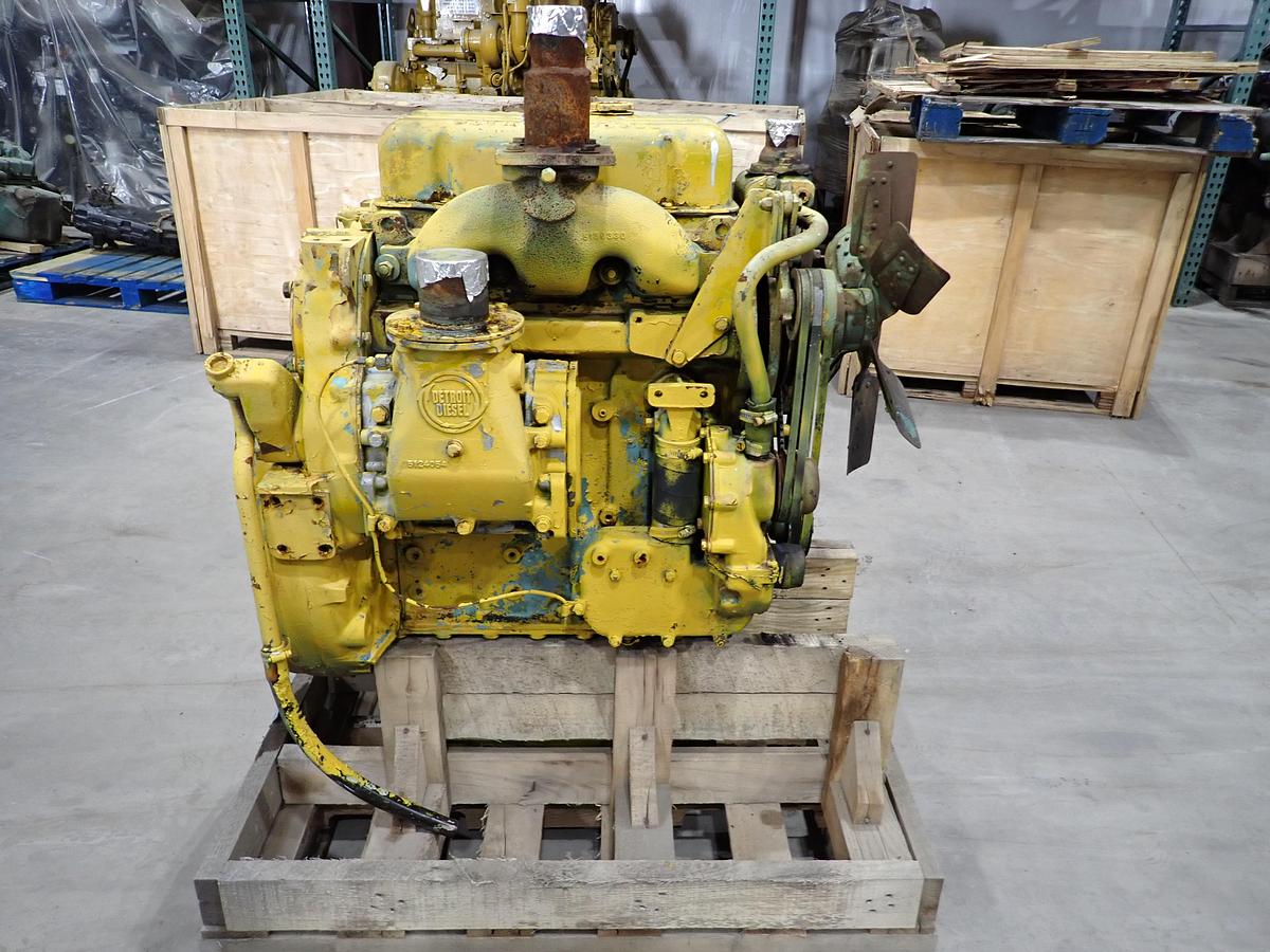 Used Detroit Diesel 3-53 Engine 5033-8101