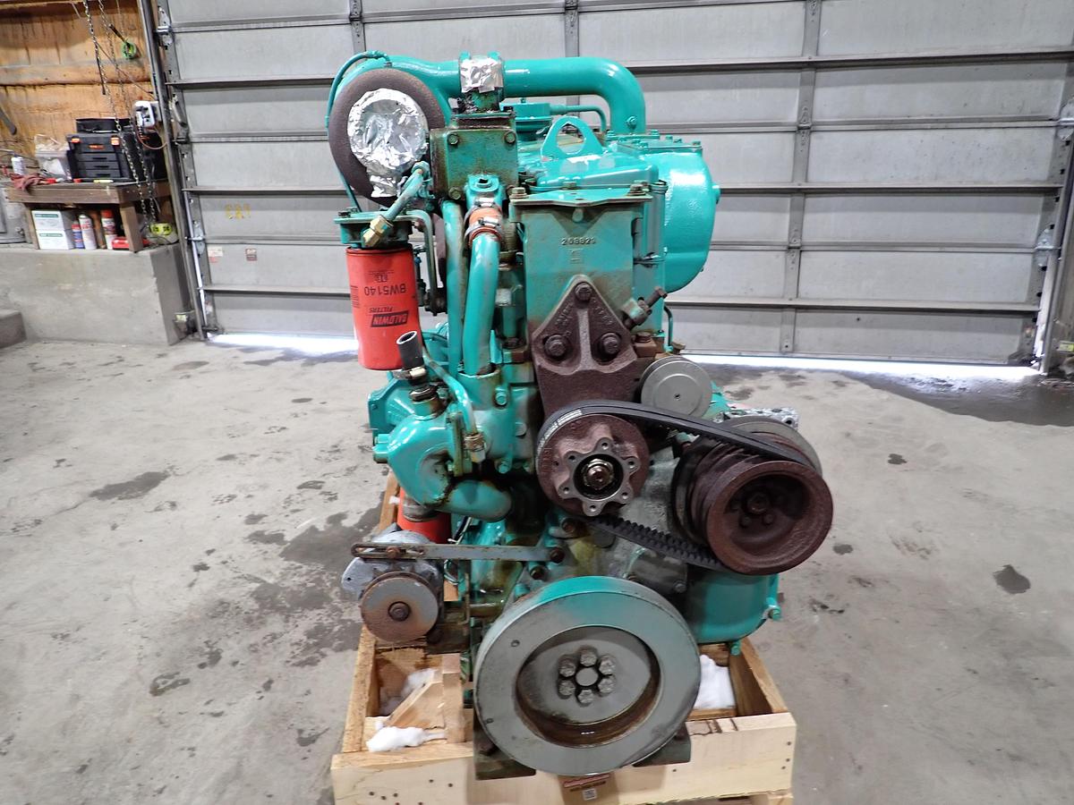 Used 1990 Cummins NT855-G4 Turbo Diesel Engine CPL 849 87 HOURS!