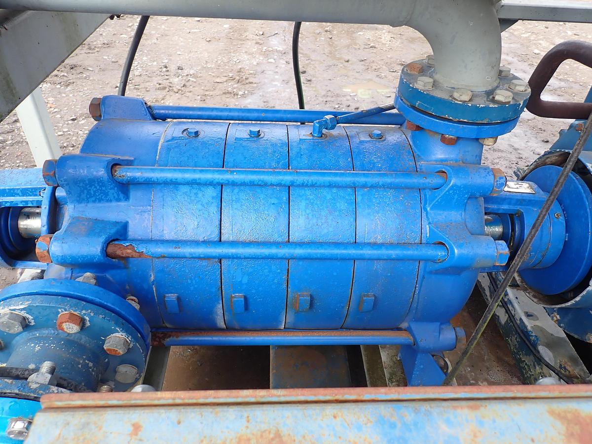 Used Thompson 6MS 6x4 High Pressure Multi Stage Water Pump