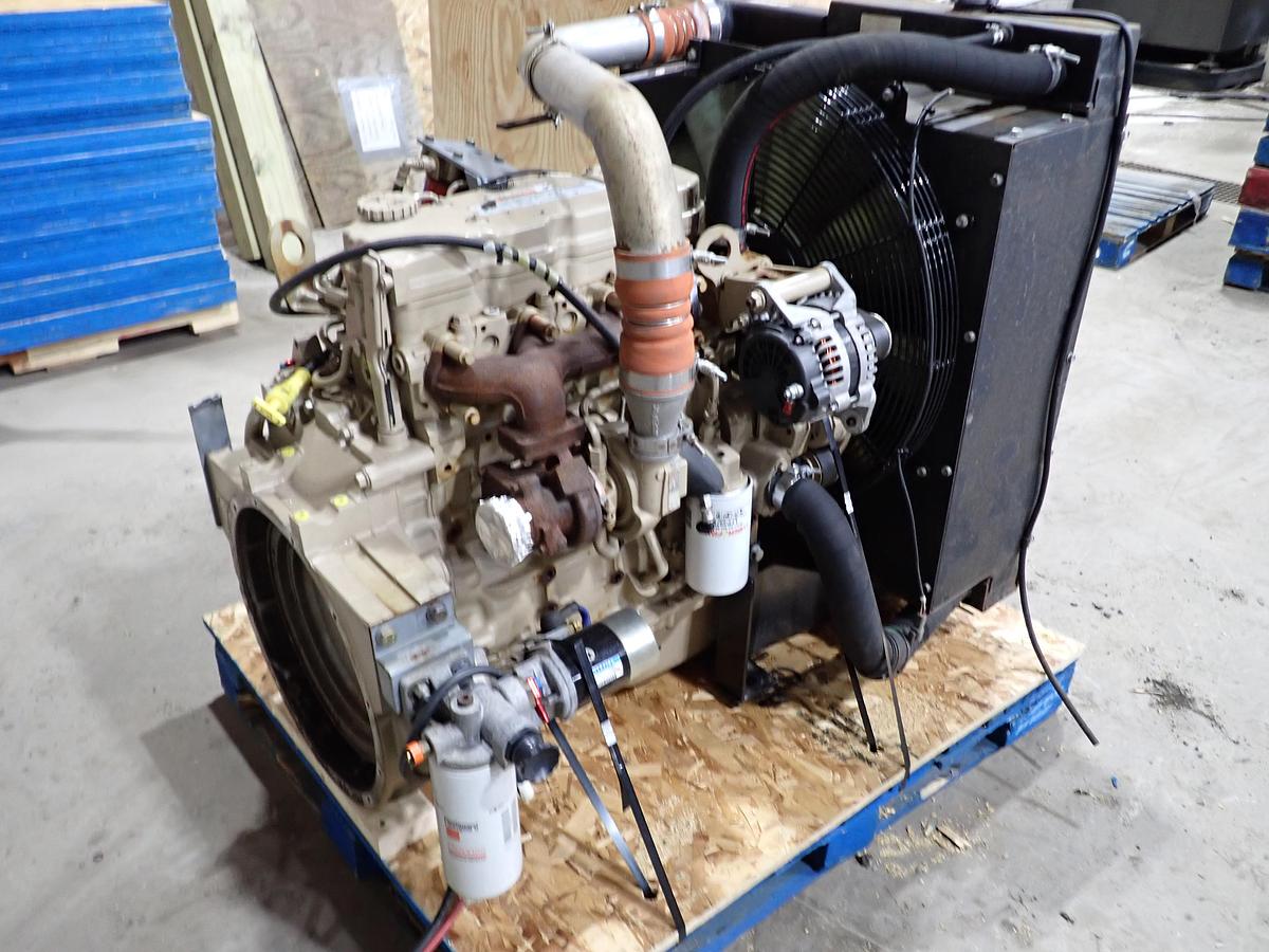 Used 2008 Cummins QSB 4.5 Diesel Engine CPL 1100 613 HOURS!
