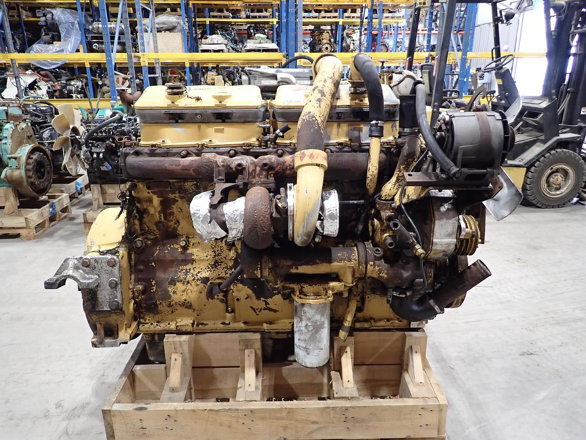 Used 1982 CAT 3406A Diesel Engine w/ JAKE BRAKES