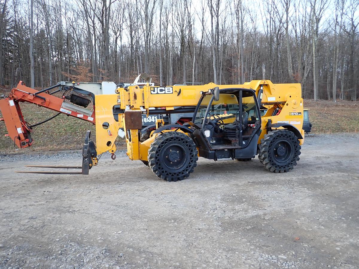 Used 2018 JCB 510-56 10K Telehandler 3500 HOURS