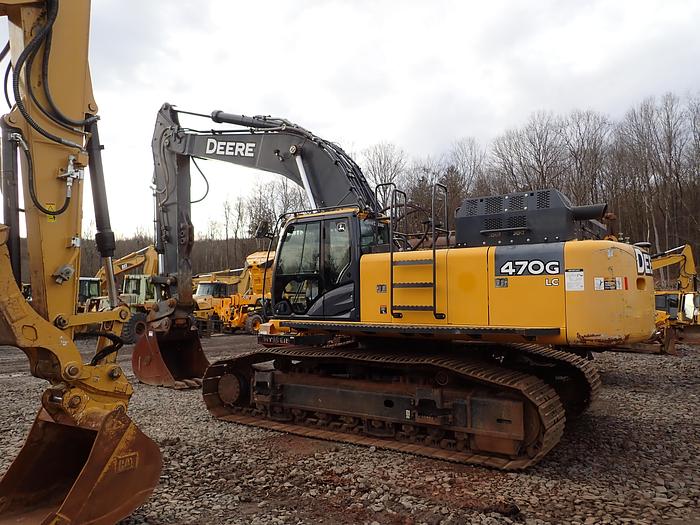 Used 2019 John Deere 470G LC Hydraulic Excavator Q/C Aux. Hydraulics