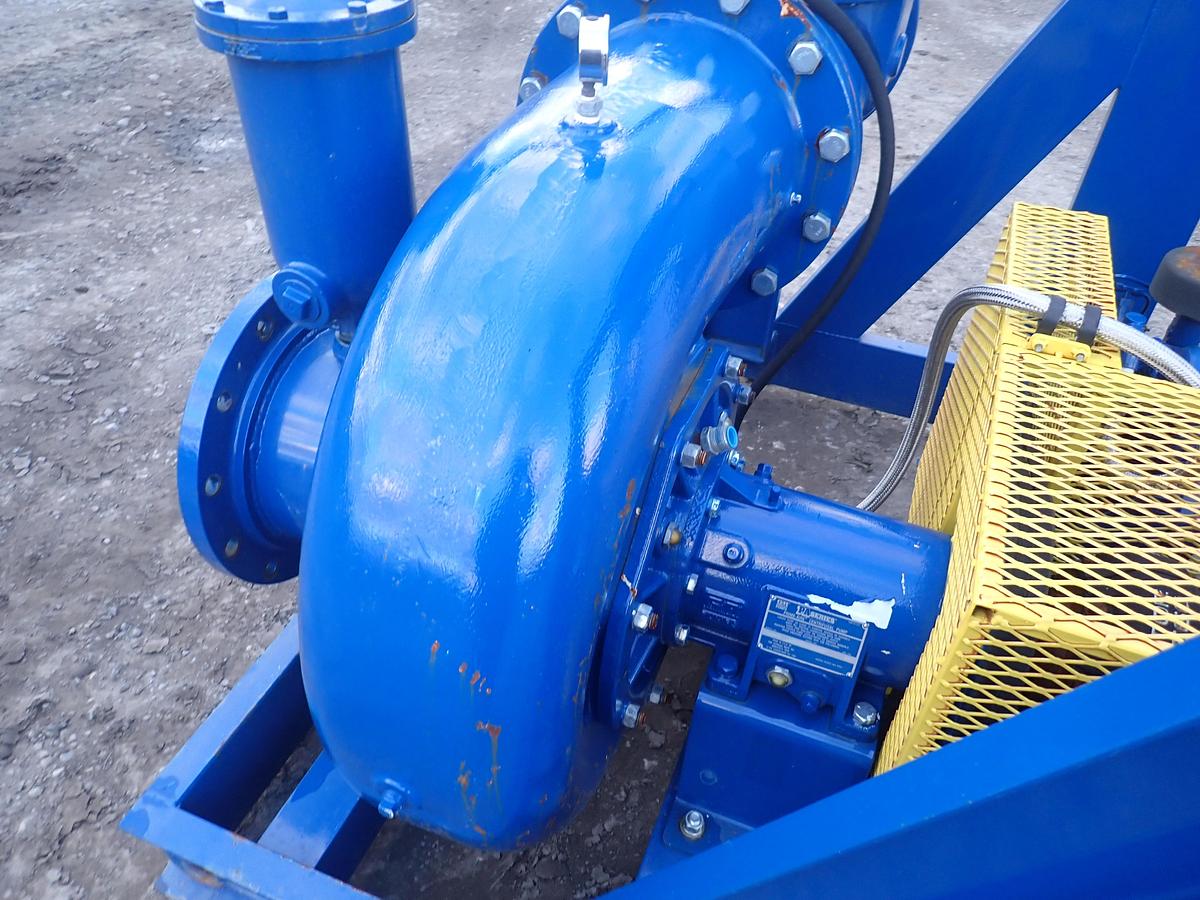 Used 2016 Gorman Rupp PA14B60 14" Water Pump ELECTRIC