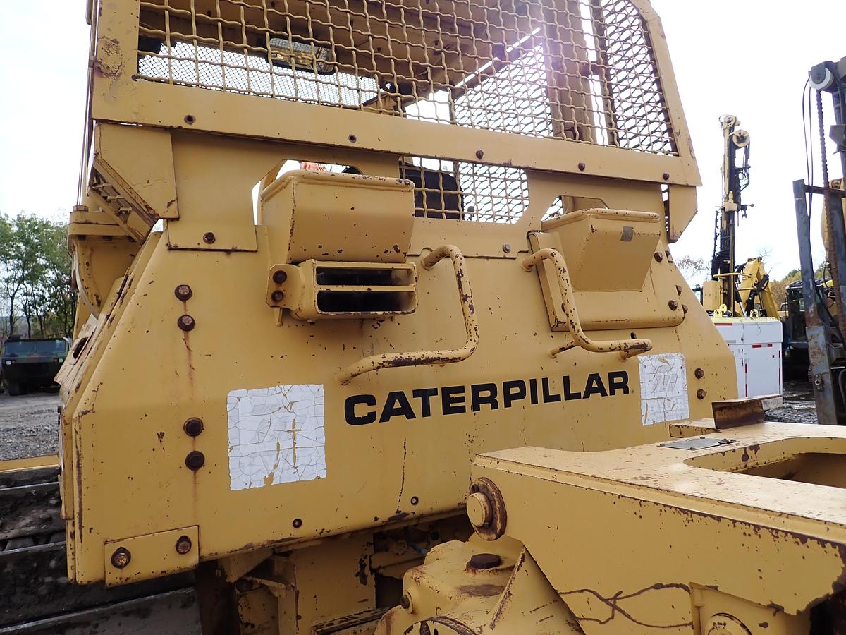 Used 1986 CAT D4H LGP Crawler Dozer DIRECT DRIVE W/ WINCH 2200 HOURS!