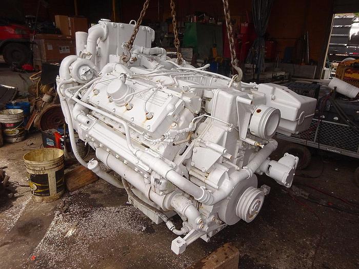 Used ROLLS ROYCE PERKINS CV8-3008 V8 Marine Diesel Engines 2 AVAIL REBUILT 457 HP !!!