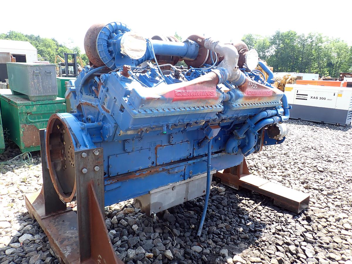 Used 2015 Cummins QSK50 Diesel Engine 2250 HP CPL 3300