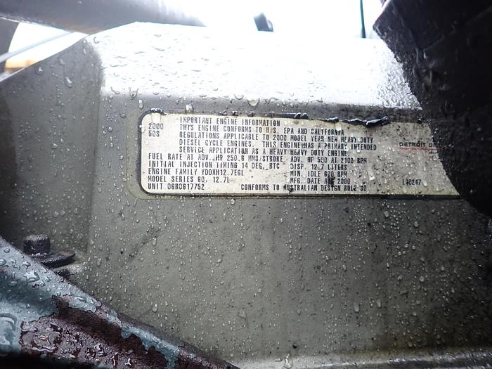Used 2000 Detroit Diesel 12.7 Series 60 DDEC IV