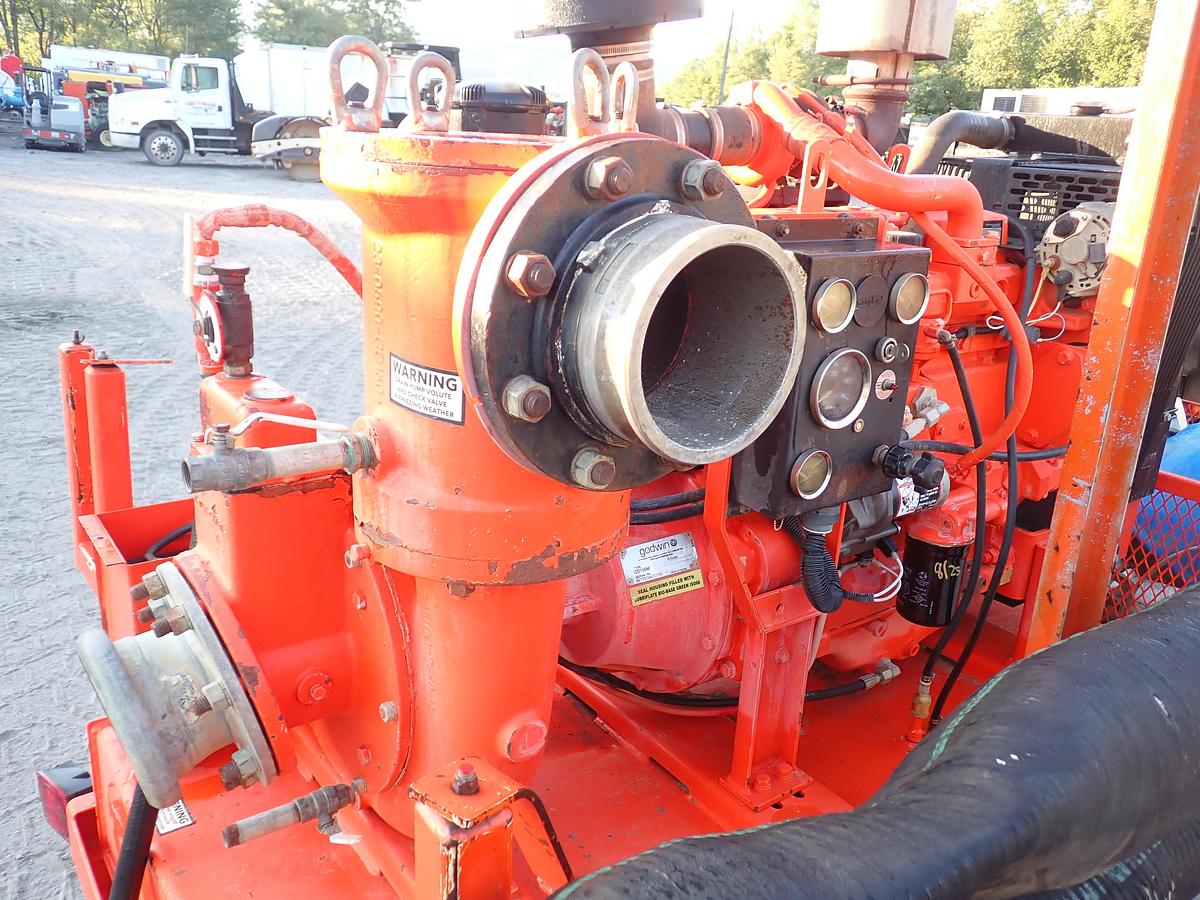 Used 2017 Godwin CD150M 6" Water Pump JOHN DEERE DIESEL