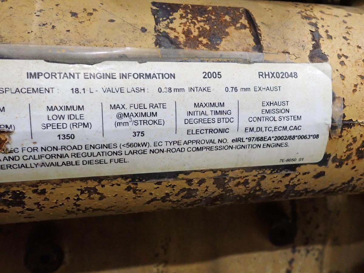 Used 2005 CAT C18 Diesel Engine TAKEOUT D9T AR # 205-8603