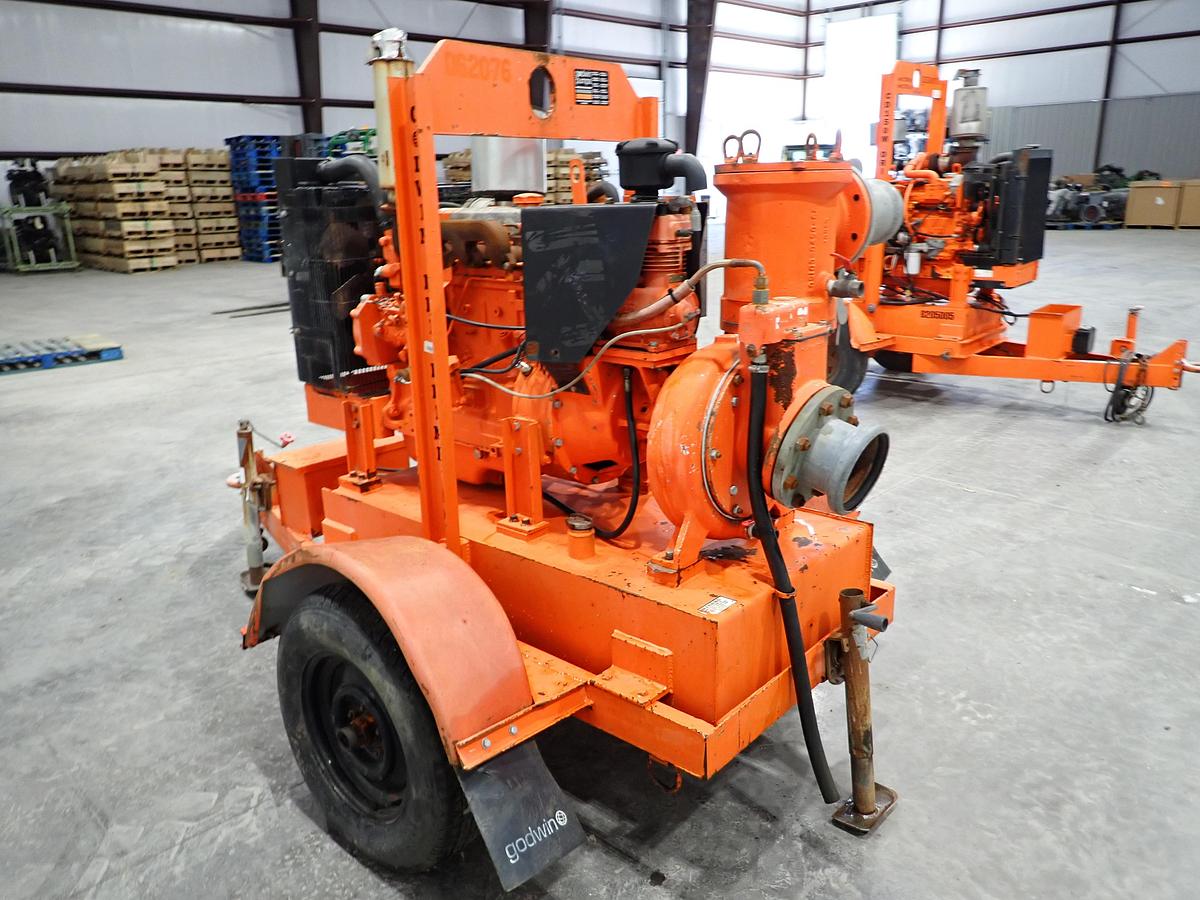 Used 2010 Godwin CD150 6" Water Pump