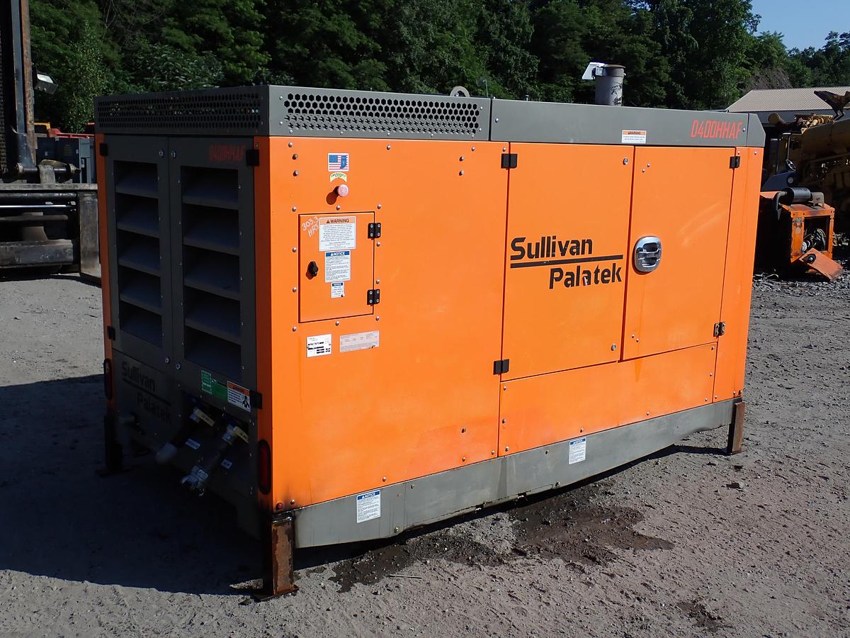 Used 2019 Sullivan Palatek D400PHHJD4AF 400 CFM Air Compressor