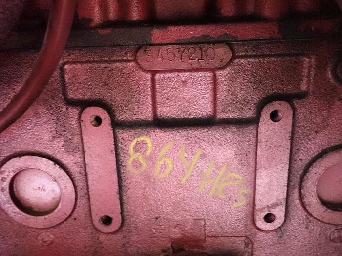 Used White Hercules D3400T Turbo Diesel Engine LOW HOURS! VIDEO! D3400 Oliver