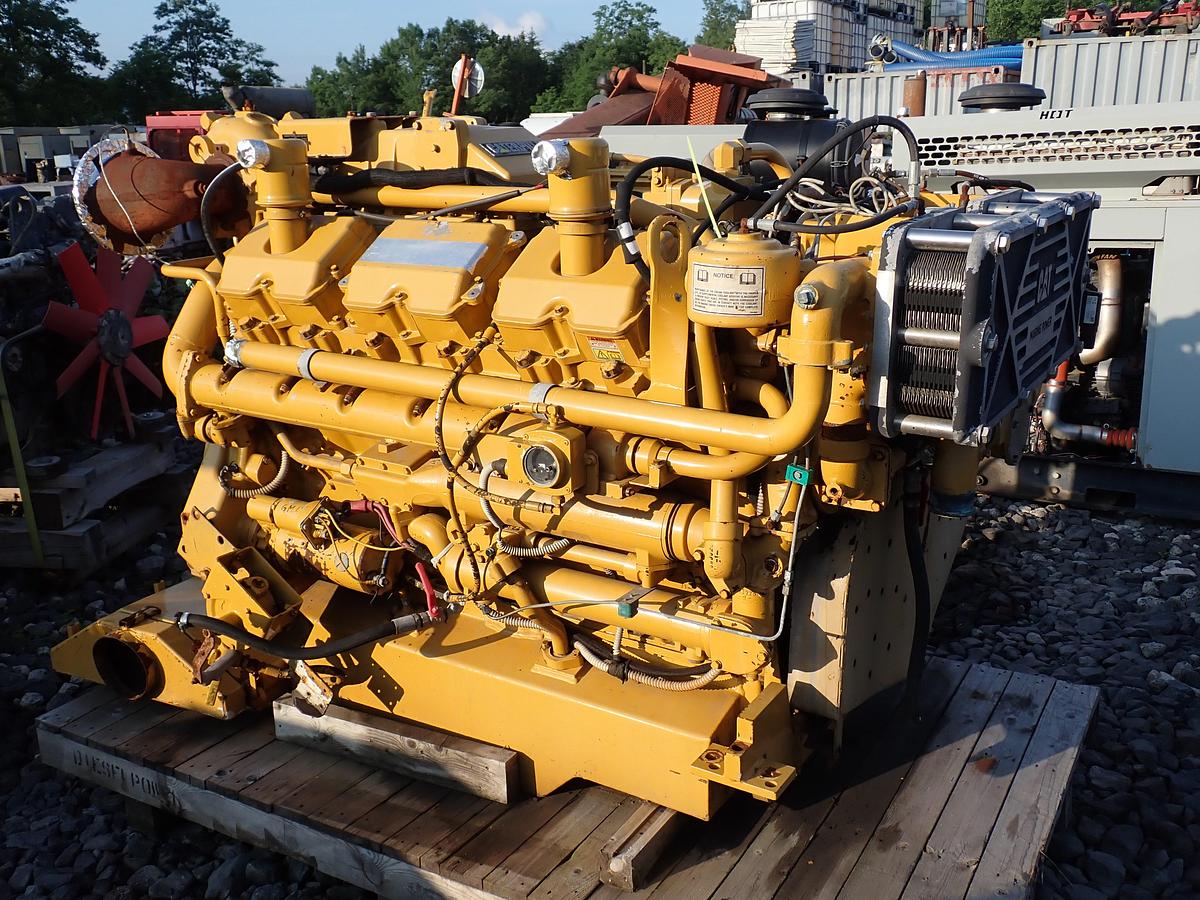 Used 2003 CAT 3412E MARINE Diesel Engine AR 177-1650