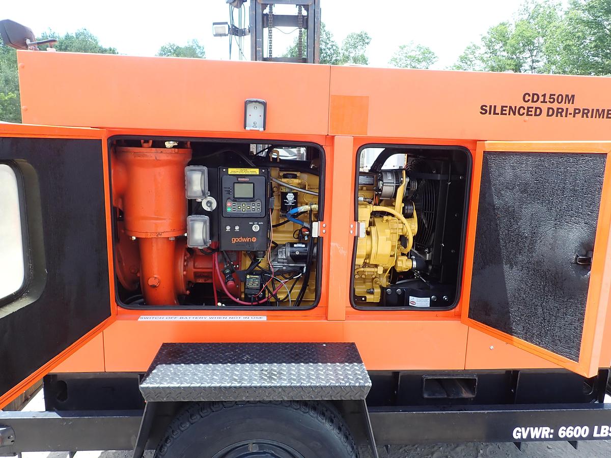 Used 2015 Godwin CD150M 6" Critical/Quiet Enclosure Water Pump
