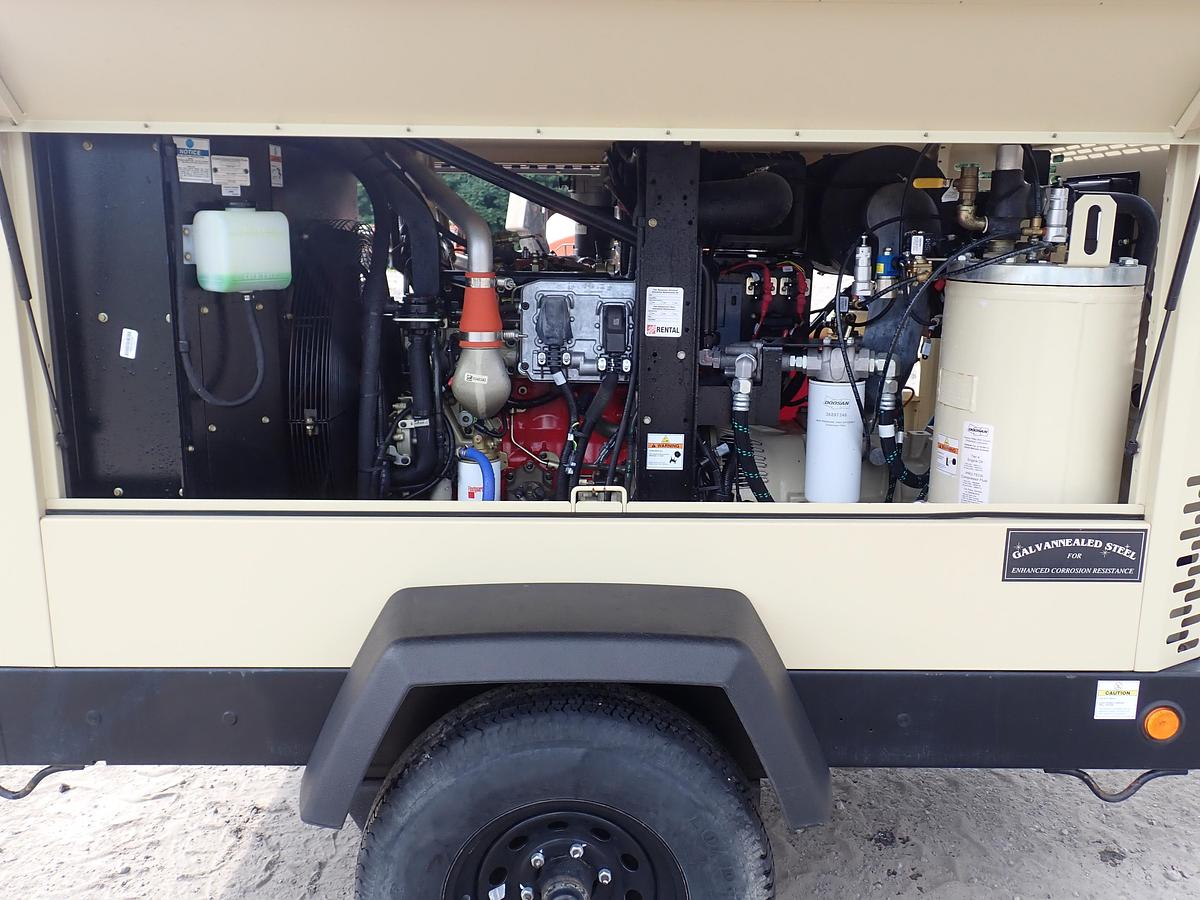 Used 2023 Doosan P425/HP375 Air Compressor 512 HOURS