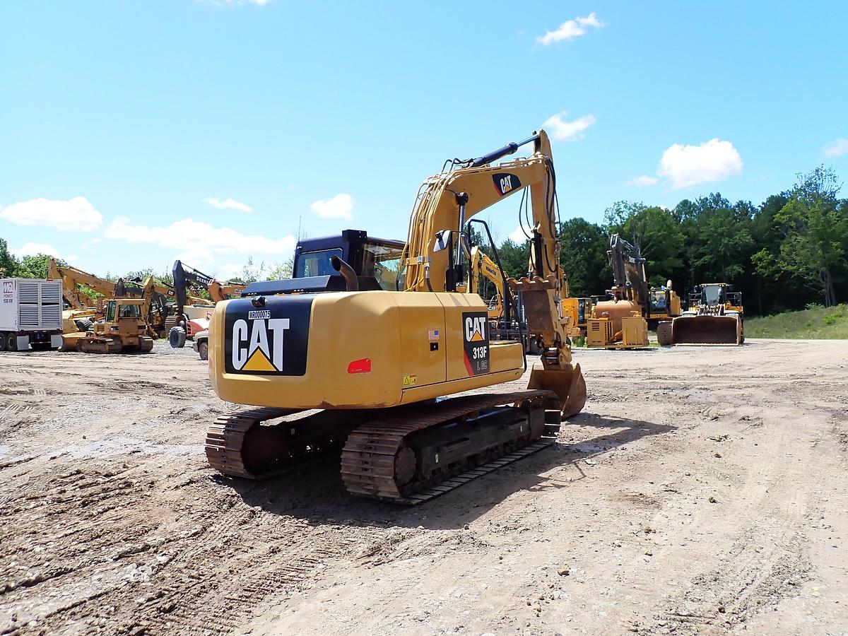 Used 2020 CAT 313FL GC Excavator w/ CAT PROGRESSIVE THUMB