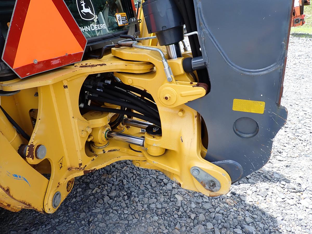 Used 2018 John Deere 410L Loader Backhoe LOADED! Q/C FORKS EXTENDAHOE