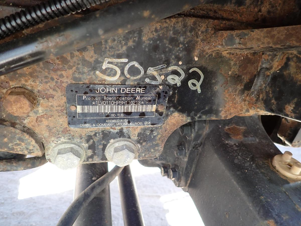 Used 2011 John Deere 110 Loader Backhoe
