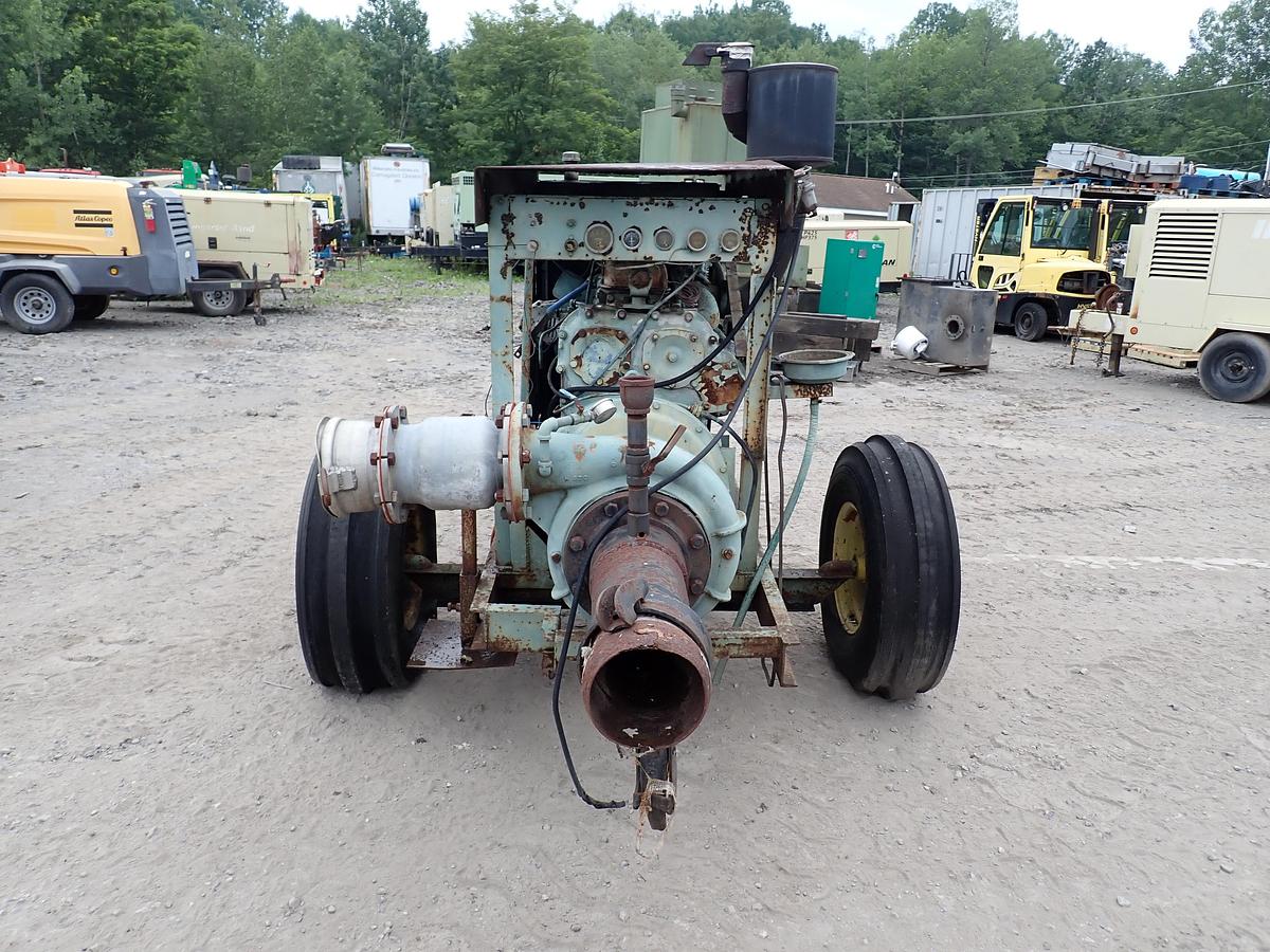 Used Berkeley B6JQBM 8x6 Water Irrigation Pump DETROIT 6-71
