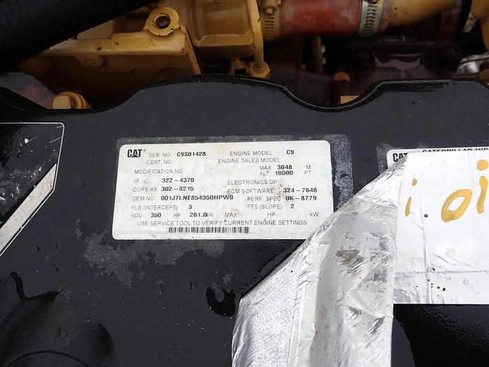 Used 2008 CAT C9 Truck Engine A/R 322-4370 350 HP