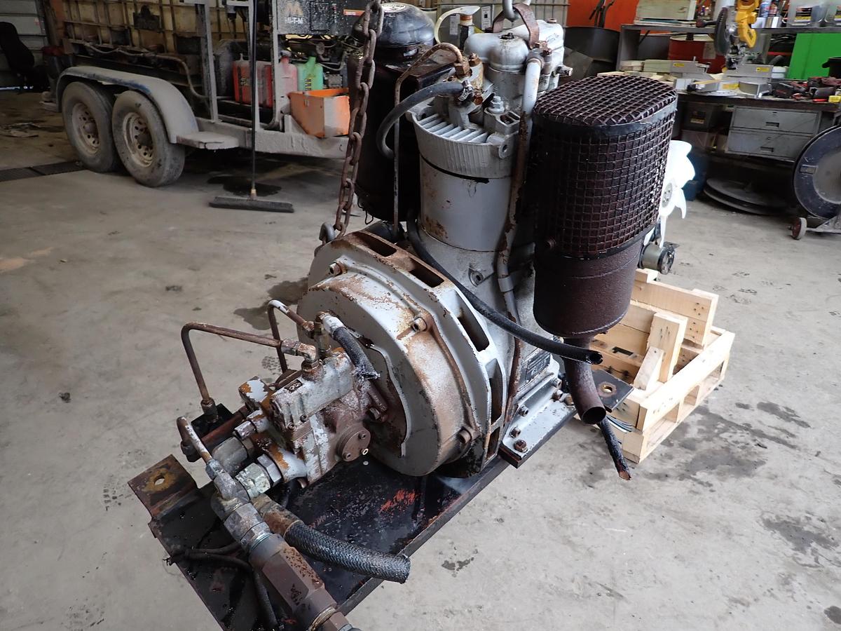 Used Hatz E786U Diesel Engine HYDRAULIC POWER UNIT!