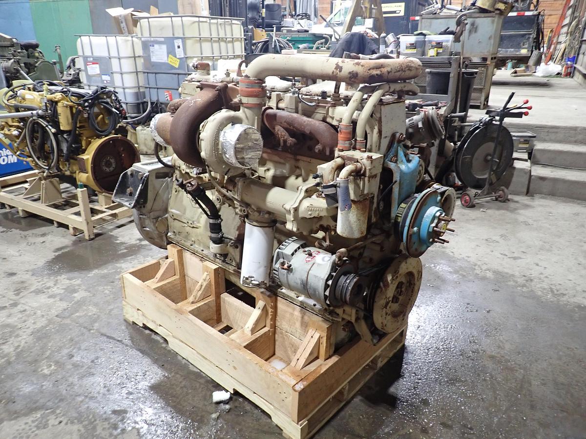 Used 1987 Cummins NTC365 Big Cam IV Diesel Engine LOW FLOW CPL 833