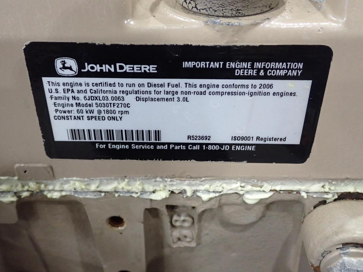 Used 2006 John Deere 5030TF270 Diesel Engine