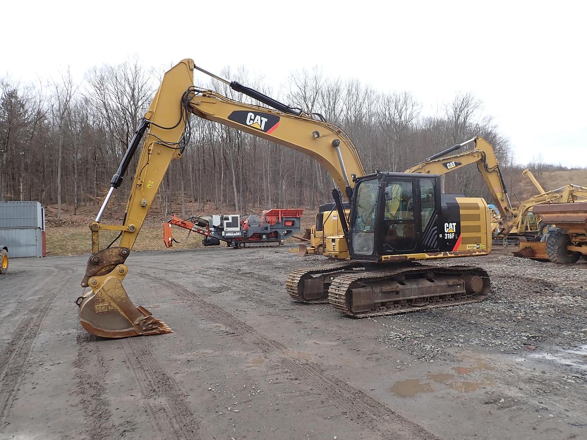Used 2016 CAT 316FL Hydraulic Excavator