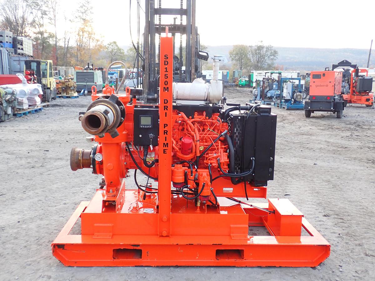 Used 2023 Godwin SD150M 6" Water Pump 118 HOURS!