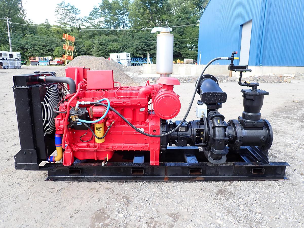 Used Cornell 8H-RP-EM18 10X8 Water Pump CAT 3306 DIESEL