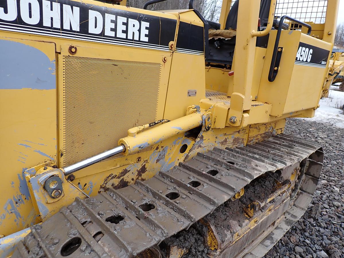Used 1998 John Deere 450G Series IV Crawler Dozer 2172 ORIGINAL HOURS!