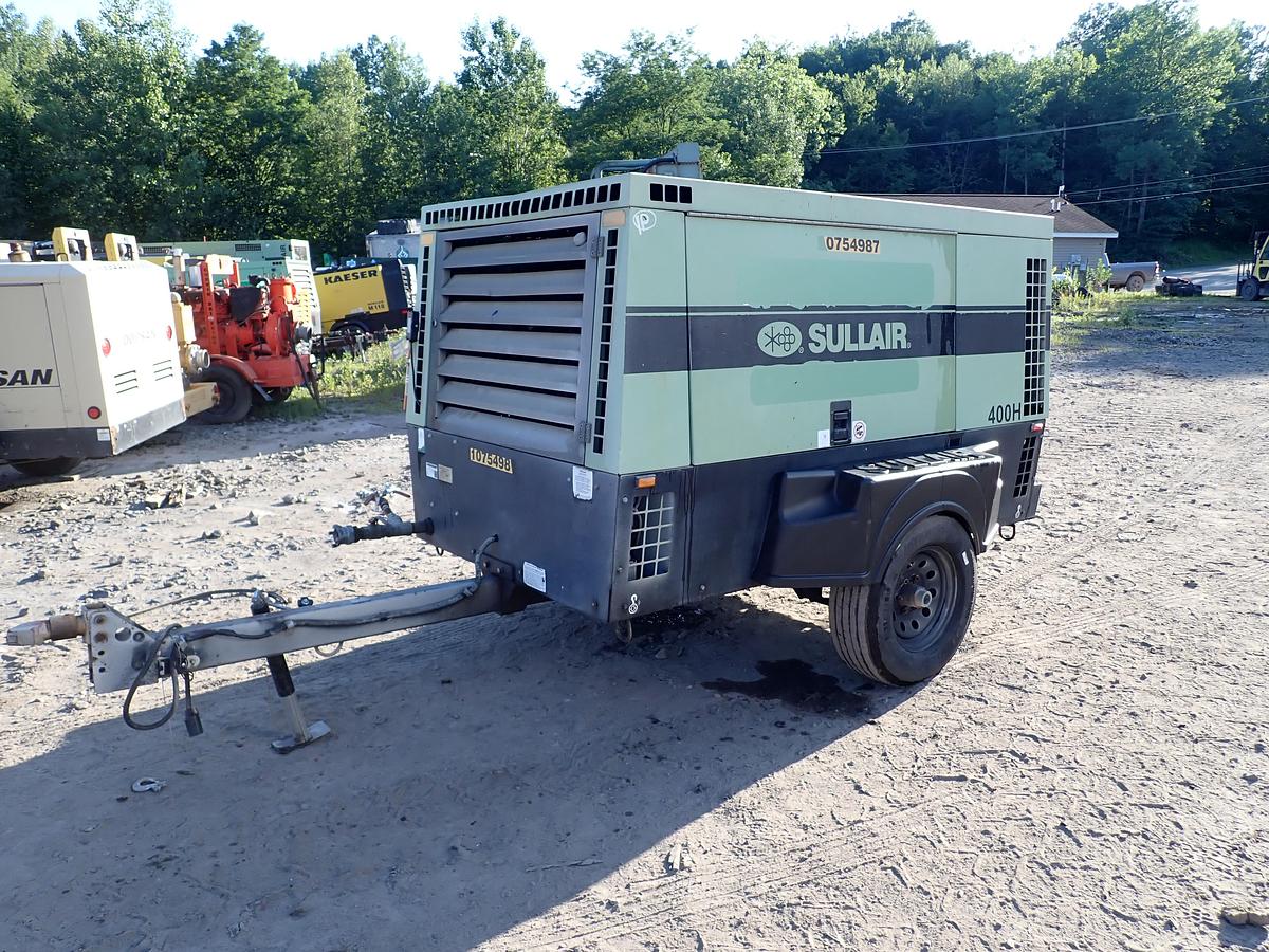 Used 2018 Sullair 400EH DPQ 400 CFM Air Compressor