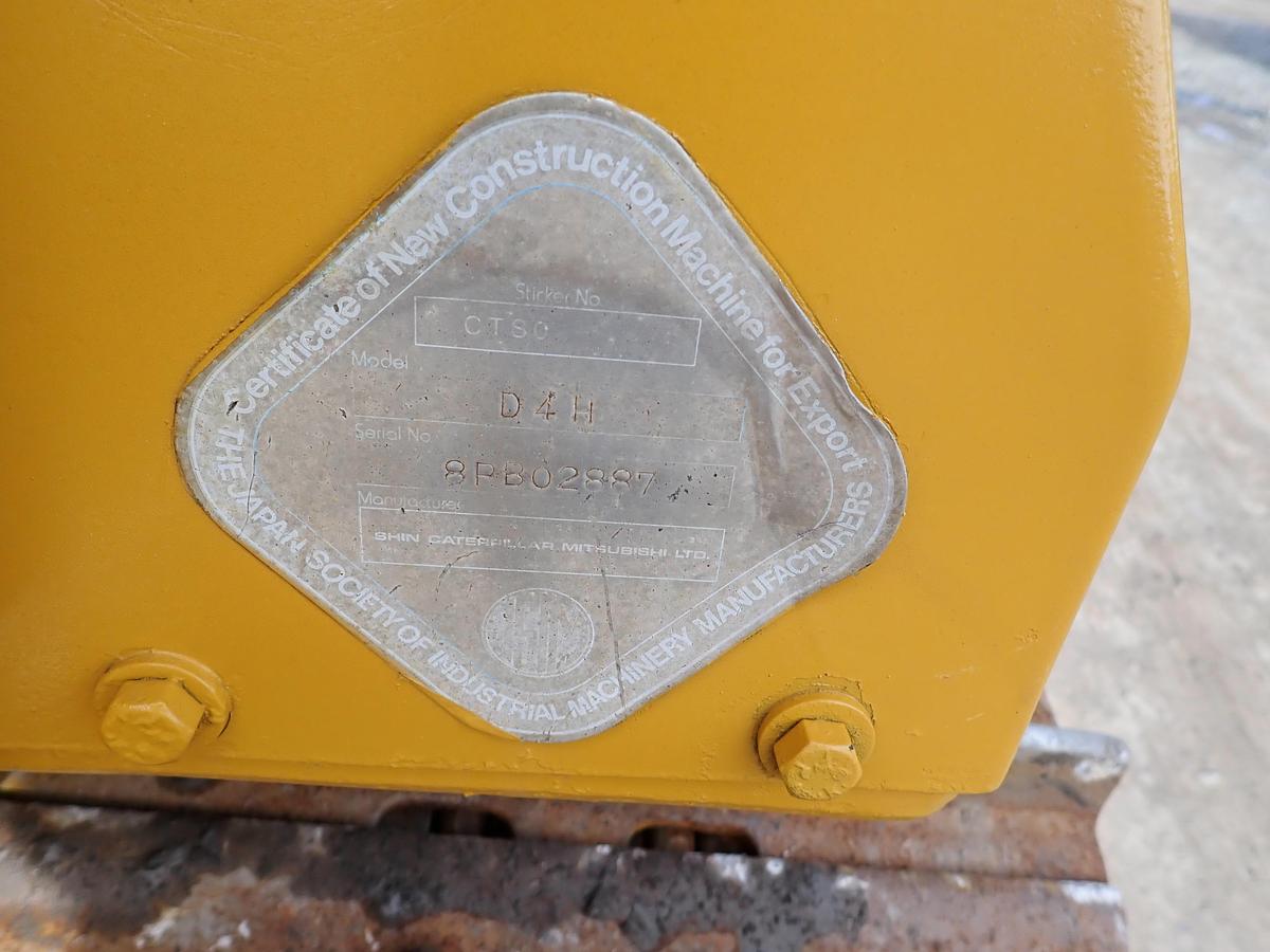 Used 1988 CAT D4H Series II Crawler Dozer