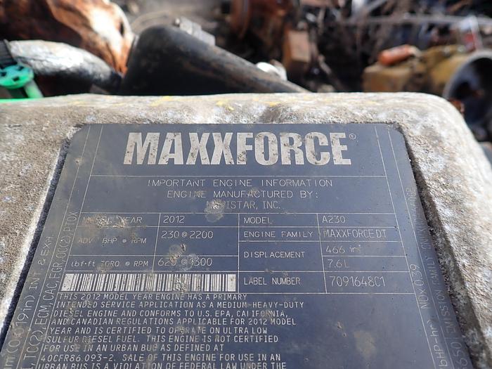 Used 2012 International Maxxforce DT