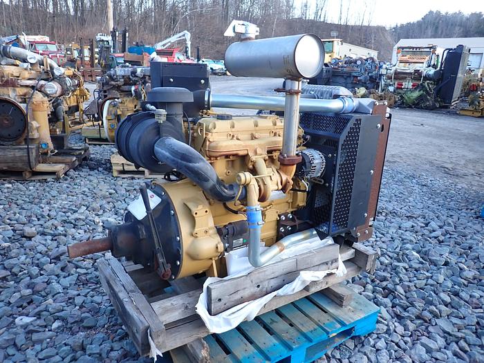2014 CAT C4.4 Diesel Power Unit UNUSED! 109 HP 389-1315 w/ PTO CLUTCH!