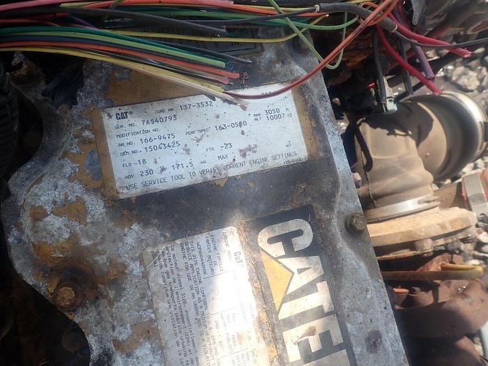 Used 1998 Caterpillar 3126 Turbo Diesel Engine RUNS STRONG! Truck Bus CAT 7AS 230 HP