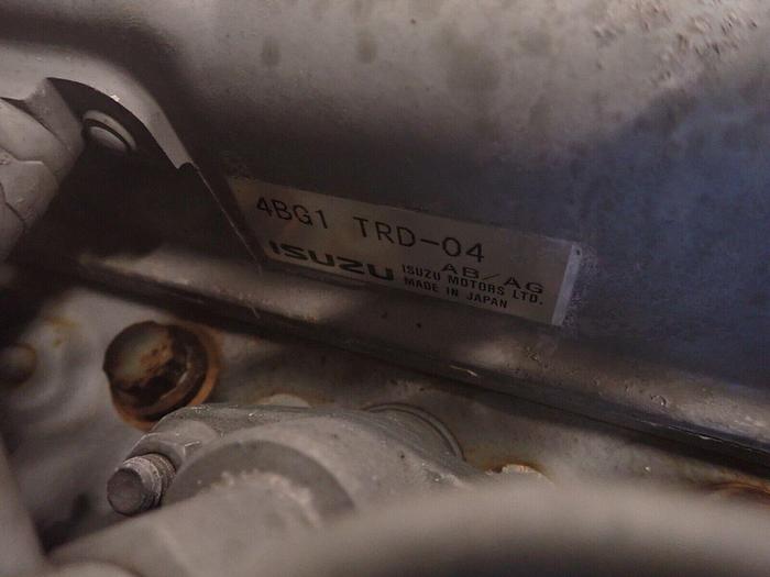 Used Isuzu 4BG1T Turbo Diesel Engine RUNS GOLD! VIDEO! 4BG1 Excavator Generator