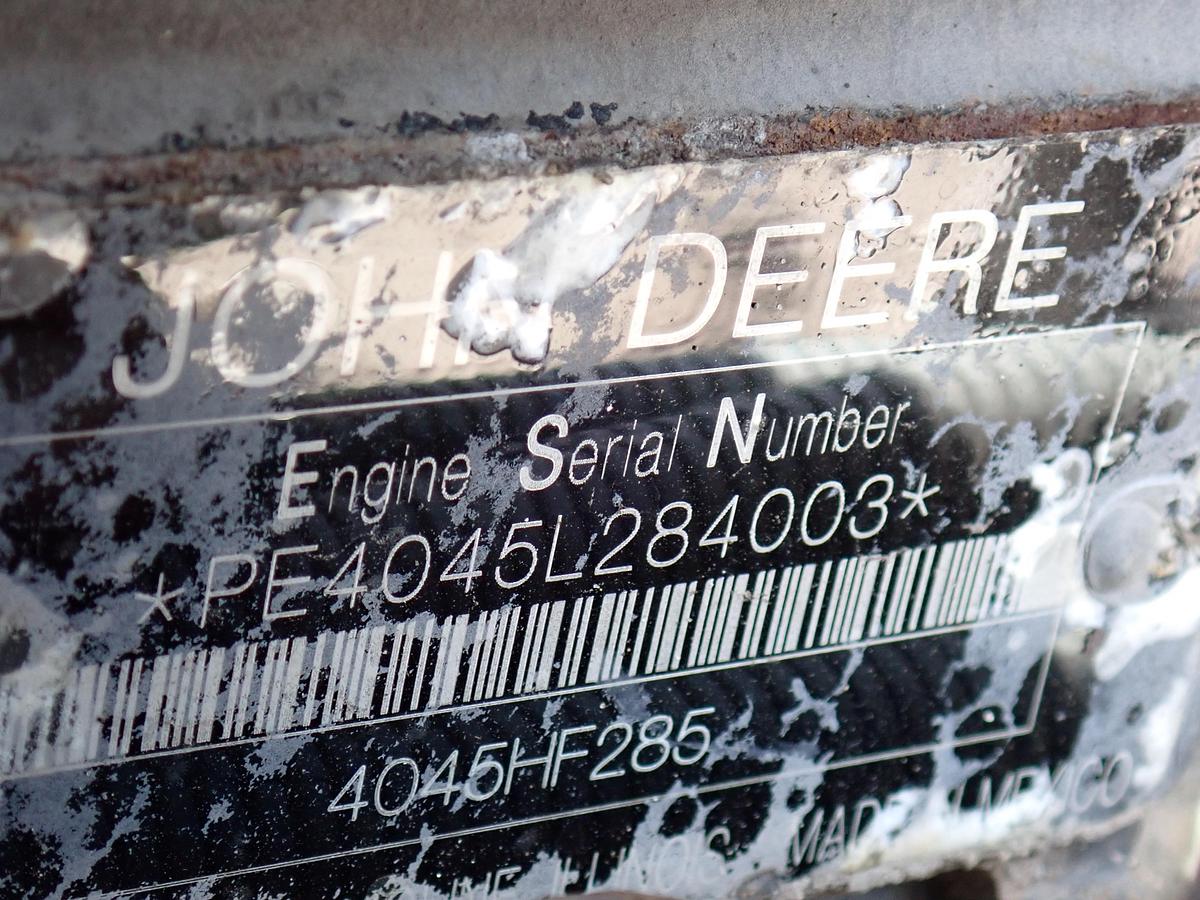 Used John Deere 4045HF285 Diesel Engine