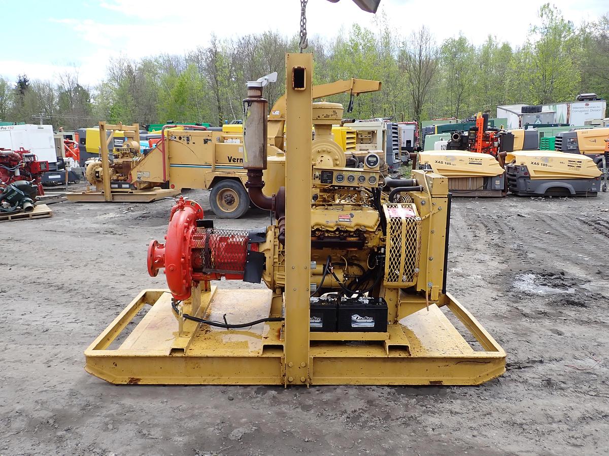 Used Cornell 4HH 6x4 High Pressure Water Pump CAT DIESEL