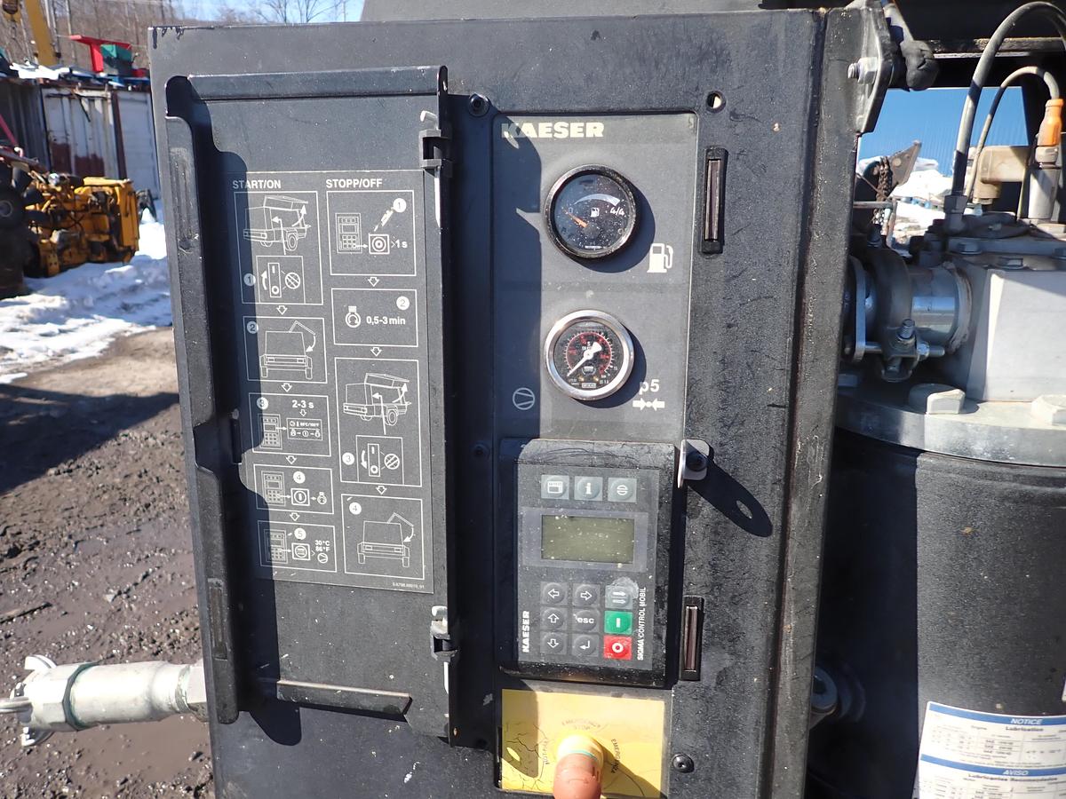 Used 2022 Kaeser M118 Mobilair 405 CFM Air Compressor 