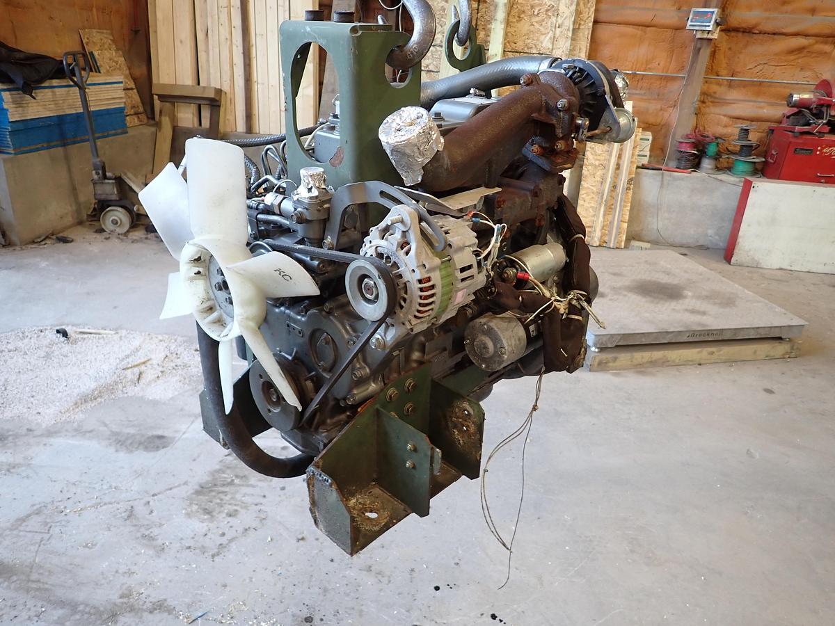 Used Yanmar 4TNV84T Turbo Diesel Engine 451 HOURS!